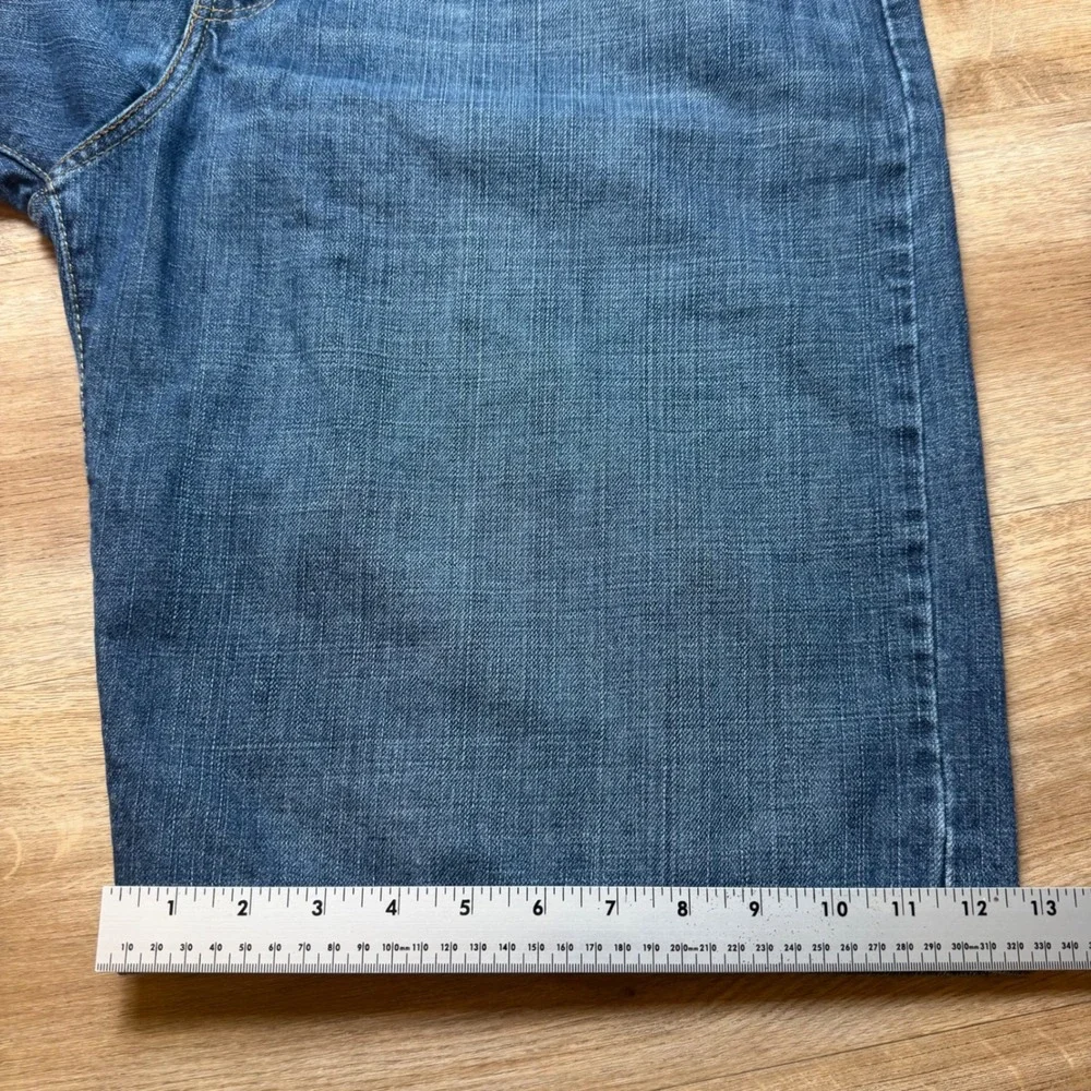 Levis 569 Loose Straight Shorts Mens 40 Blue Denim‎ Baggy Skater 100% Cotton Y2K